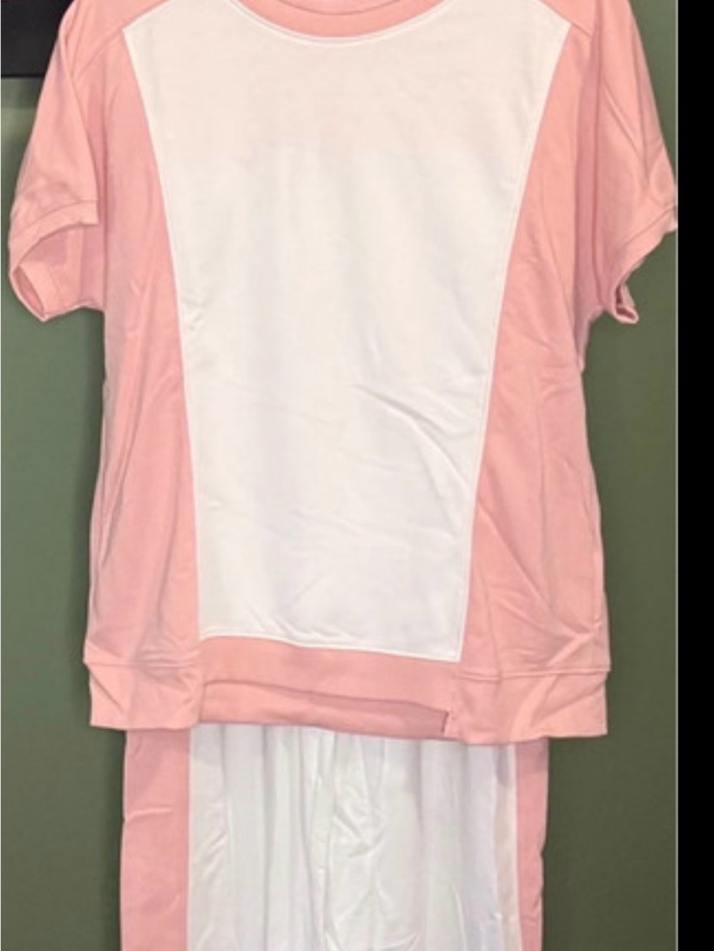 NWOT color block set size small